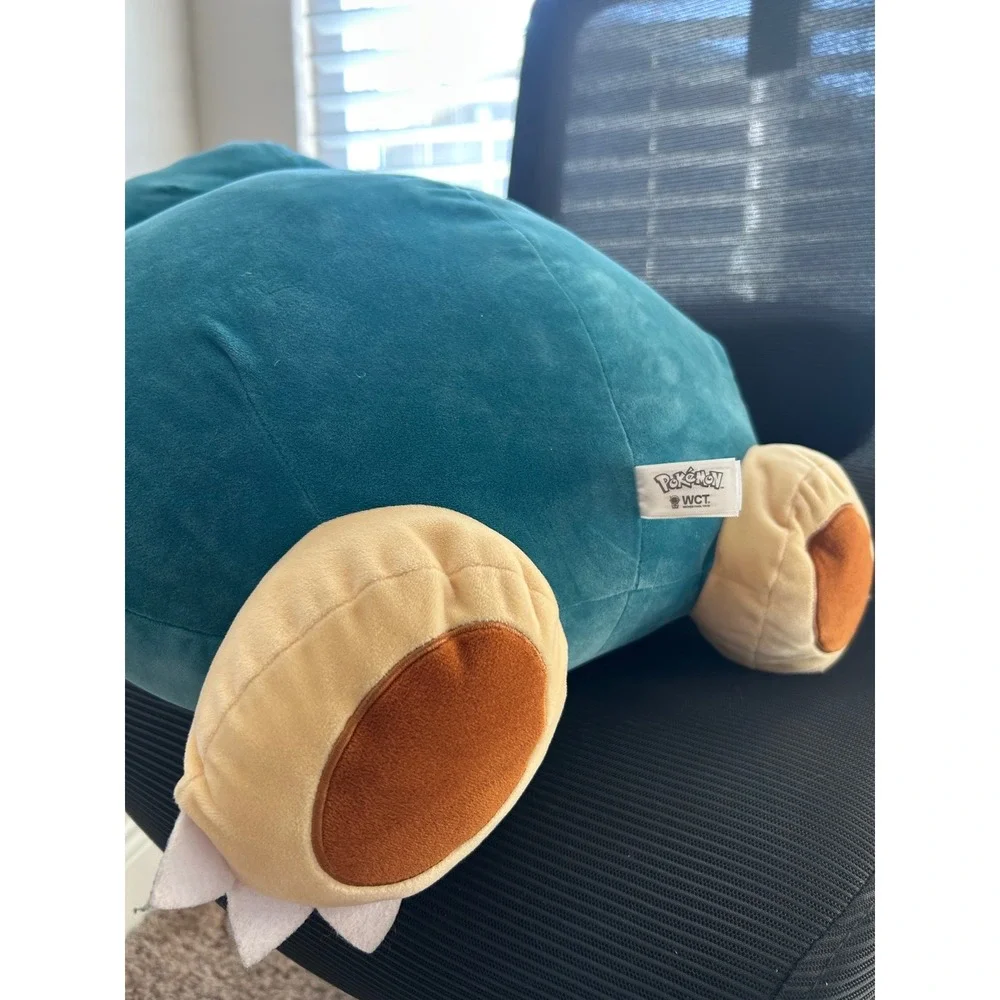 Pokemon Snorlax Plush 21 Inch Large Stuffed Animal WCT Wicked Cool Toys - Picture 4 of 4